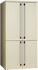 Smeg Freestanding American Style Refrigeration FQ960P6 - Cream