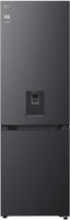 LG Freestanding Fridge Freezer Frost Free GBFSJ10DEP - Matte Black