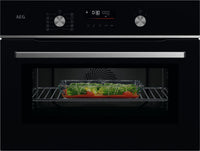 AEG Combi Microwave GK6NK401B - Gloss Black / Steel
