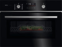 AEG Combi Microwave GK6NK40FB - Gloss Black / Steel
