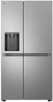 LG Freestanding American Style Refrigeration GSLC40PYPE - Prime Silver