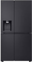 LG Freestanding American Style Refrigeration GSLE81EPBD - Matte Black