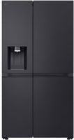 LG Freestanding American Style Refrigeration GSLE91EVAB - Essense Black Steel