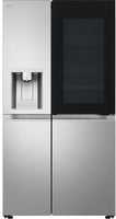 LG Freestanding American Style Refrigeration GSXE91BSAD - Brushed Steel