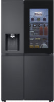 LG Freestanding American Style Refrigeration GSXE91EVAD - Essense Black Steel