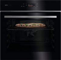 AEG Single Oven Electric GX7PB63FSB - Gloss Black / Steel