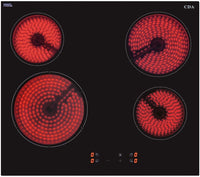 CDA Ceramic Hob HC6621FR - Black