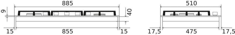 HCG90SCK-BK