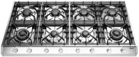 Ilve Gas Hob HCP12658D - Stainless Steel