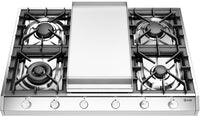 Ilve Gas Hob HCP965FD - Stainless Steel