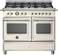 Bertazzoni Range Cooker Dual Fuel HER106L2EAVT2 - Ivory