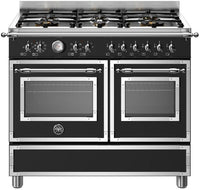 Bertazzoni Range Cooker Dual Fuel HER106L2ENET2 - Matt Black