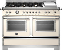 Bertazzoni Range Cooker Dual Fuel HER126G2EAVT2 - Ivory