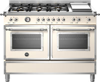Bertazzoni Range Cooker Dual Fuel HER126G2EAVT - Ivory