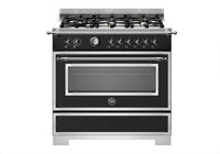 Bertazzoni Range Cooker Dual Fuel HER96L1ENET2 - Matt Black