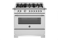 Bertazzoni Range Cooker Dual Fuel HER96L1EXT2 - Stainless Steel