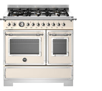Bertazzoni Range Cooker Dual Fuel HER96L2EAVT2 - Ivory