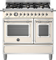 Bertazzoni Range Cooker Dual Fuel HER96L2EAVT - Ivory
