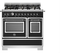 Bertazzoni Range Cooker Dual Fuel HER96L2ENET2 - Matt Black