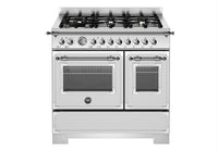 Bertazzoni Range Cooker Dual Fuel HER96L2EXT2 - Stainless Steel