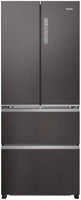 Haier Freestanding Fridge Freezer Frost Free HFR3718ENMD - Dark Inox