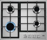 AEG Gas Hob HGB64200SM - Stainless Steel