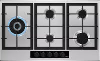 AEG Gas Hob HGB95522YM - Stainless Steel