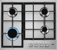AEG Gas Hob HGE64200SM - Stainless Steel