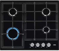 AEG Gas Hob HGX64200SB - Black