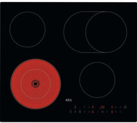 AEG Ceramic Hob HRX64360C - Black