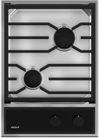 Wolf Gas Domino ICBCG152TF-S-LP - Stainless Steel