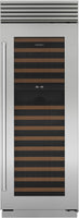 Sub-Zero Built In Wine Cooler ICBCL3050W-S-P-R - Stainless Steel / Glass