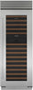 Sub-Zero Built In Wine Cooler ICBCL3050W-S-P-R - Stainless Steel / Glass