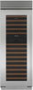 Sub-Zero Built In Wine Cooler ICBCL3050W-S-T-L - Stainless Steel / Glass