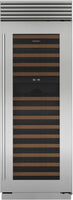 Sub-Zero Built In Wine Cooler ICBCL3050W-S-T-R - Stainless Steel / Glass