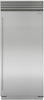 Sub-Zero Built In Upright Freezer Frost Free ICBCL3650F-S-T-R - Stainless Steel