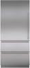 Sub-Zero Built In Fridge Freezer Frost Free ICBDET3650CIID-L - Integrated