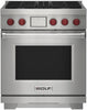 Wolf Range Cooker Dual Fuel Lpg ICBDF30450-S-P-LP - Stainless Steel