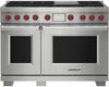 Wolf Range Cooker Dual Fuel ICBDF48650G-S-P - Stainless Steel