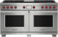Wolf Range Cooker Dual Fuel ICBDF60650CG-S-P - Stainless Steel
