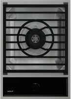 Wolf Gas Domino ICBMM15TF-S-LP - Stainless Steel