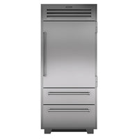 Sub-Zero Built In Fridge Freezer ICBPRO3650-RH - Stainless Steel