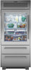 Sub-Zero Built In Fridge Freezer ICBPRO3650G-LH - Stainless Steel