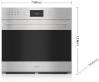Wolf Single Oven Electric ICBSO3050TE-S-T - Stainless Steel