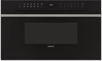 Wolf Combi Microwave ICBSPO30CM-B-TH - Black