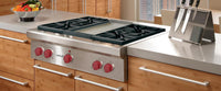Wolf Gas Range Top ICBSRT364G-LP - Stainless Steel