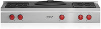 Wolf Gas Range Top ICBSRT484W-LP - Stainless Steel