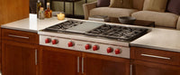 Wolf Gas Range Top ICBSRT486G-LP - Stainless Steel
