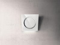 Elica Angled Hood IO-AIR-WH - White Glass