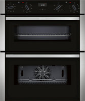 NEFF Double B/U Oven Electric J1ACE2HN0B-EX-DISPLAY - Stainless Steel / Black